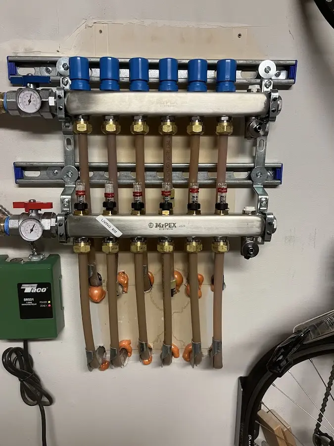 Plumber performing Leak Detection at a residential property in Swansea